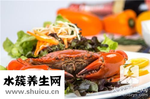 螃蟹和牛奶能一起嗎