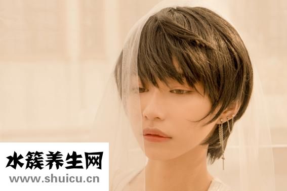 圓臉適合的短發