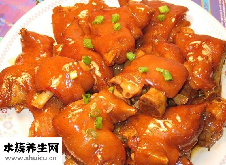 凍豬蹄怎么去毛