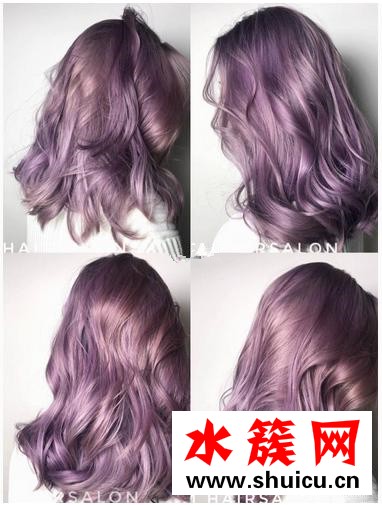 長卷發染什么顏色好看