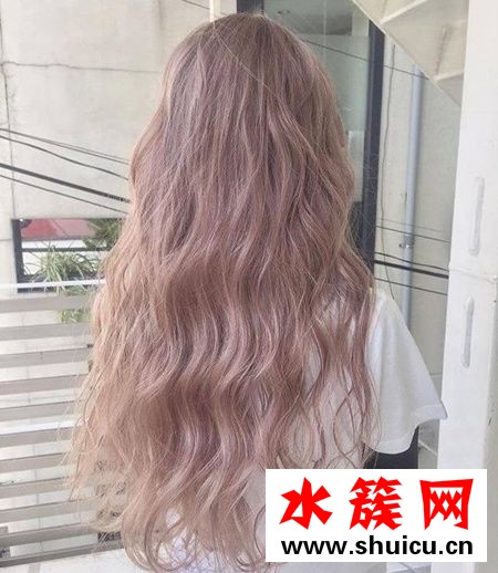 長卷發染什么顏色好看