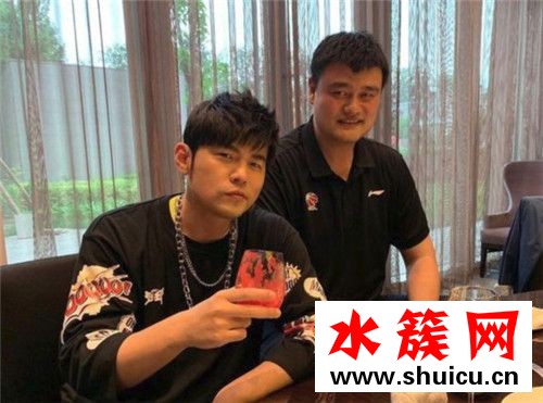 周杰倫姚明聚餐