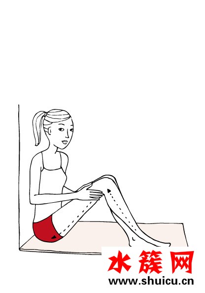 只是運(yùn)動(dòng)還不夠！想要練出名模級(jí)美腿還要加上按摩 腿粗的人如何瘦腿