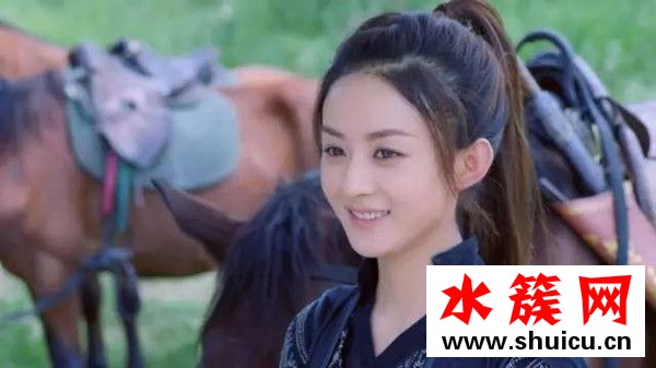 楚喬傳趙麗穎馬尾辮發(fā)型