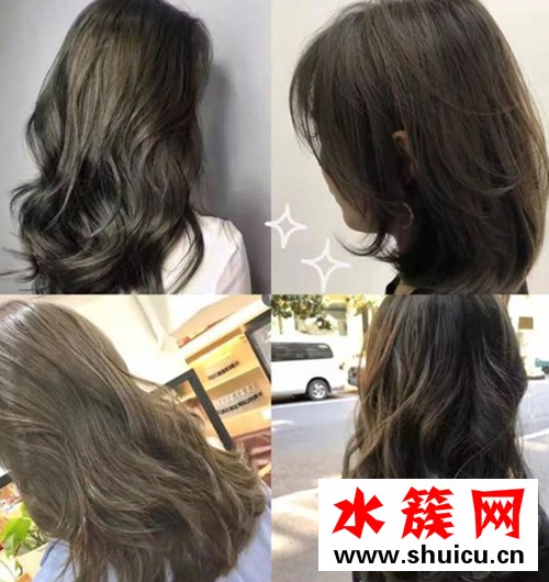 20120流行發(fā)色顯白圖片