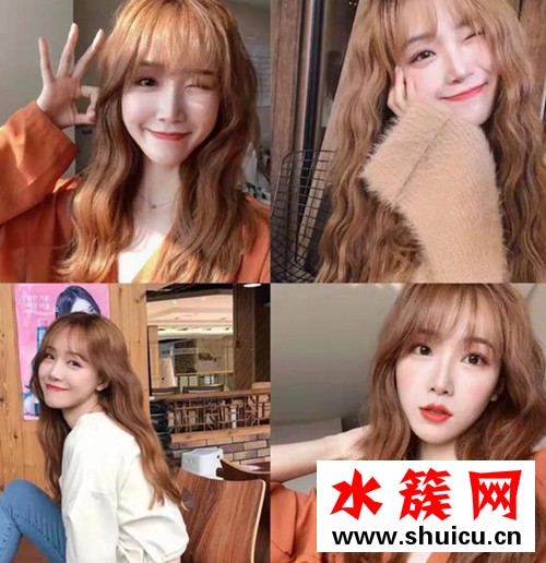 20120流行發(fā)色顯白圖片