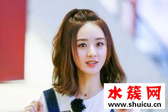 趙麗穎德芙廣告發型