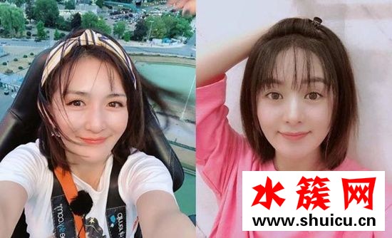 趙麗穎最新發型短發