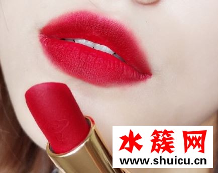 毛戈平608口紅試色