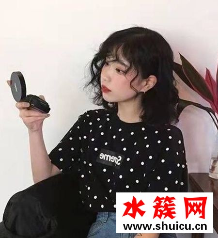 齊肩發型燙什么卷好看