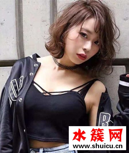 齊肩發型燙什么卷好看