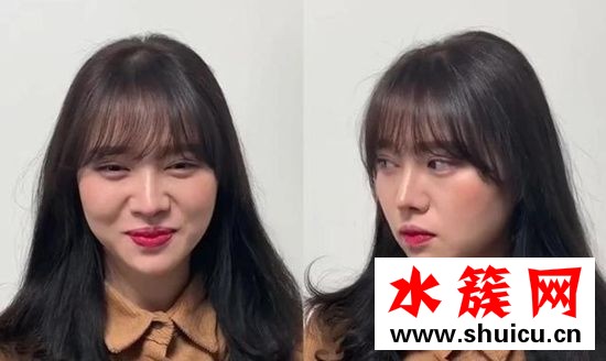 學生空氣劉海怎么剪