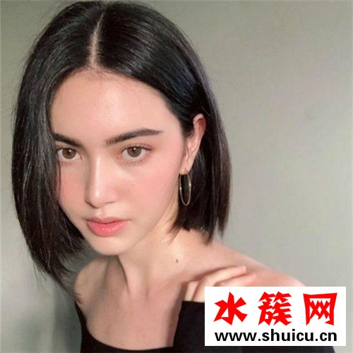 2019年不燙不染好看的短發(fā)