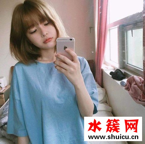 2019年不燙不染好看的短發(fā)