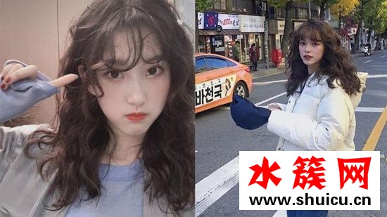 2018年韓式羊毛卷發型