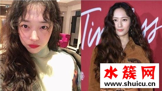 2018年韓式羊毛卷發型